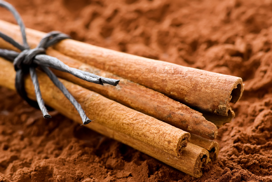 Cinnamon sticks and powder
